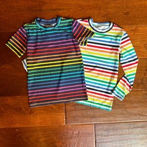 Primary rainbow rash guards